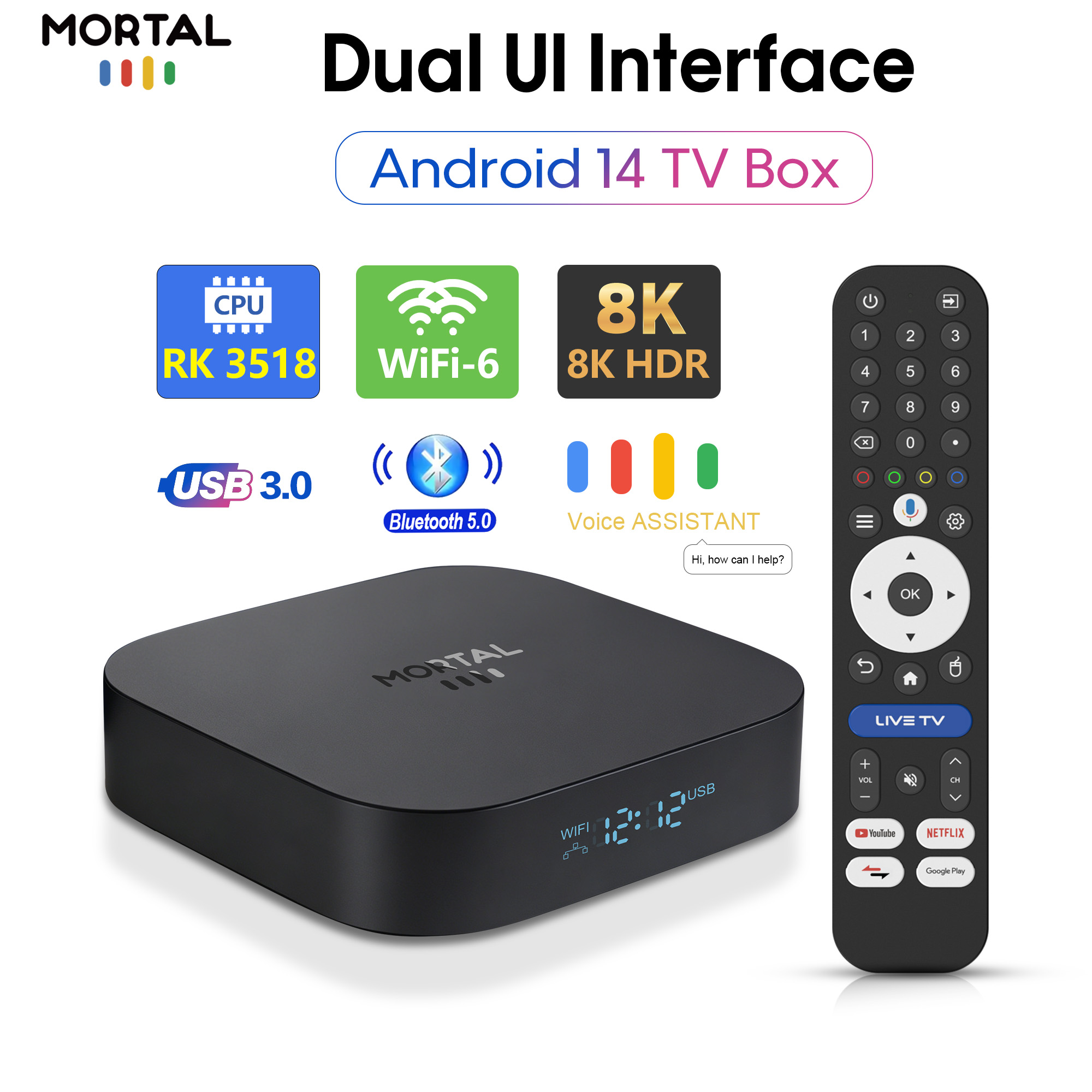 Radxa Rock 5B 16Gb - X5S TV-box, Android 14, RK3518, 8K