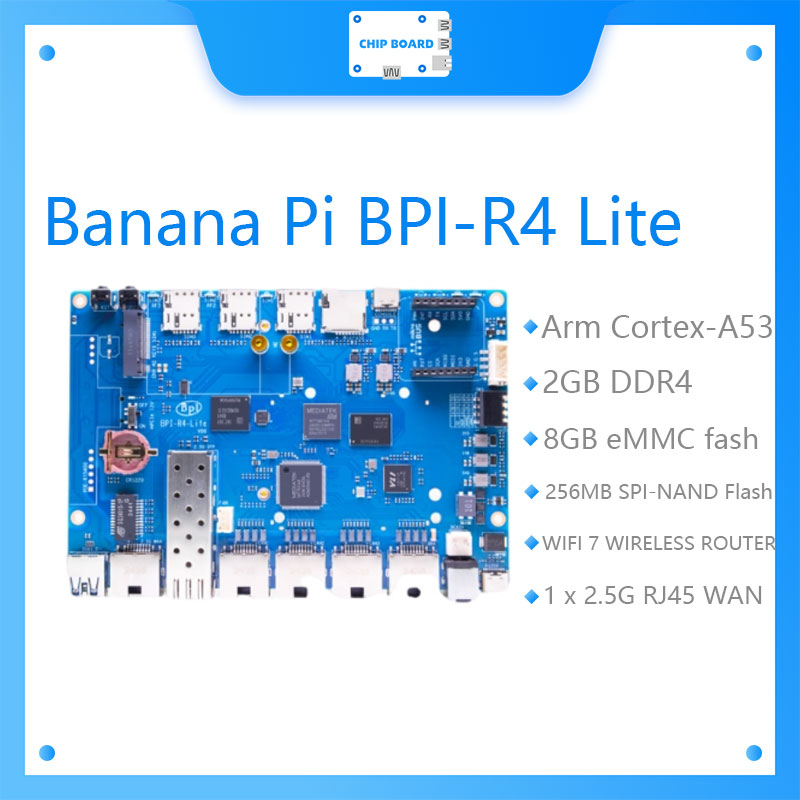 Bananapi Bpi R4 Wifi 7 - Banana Pi BPI-R4 Lite beschikt over