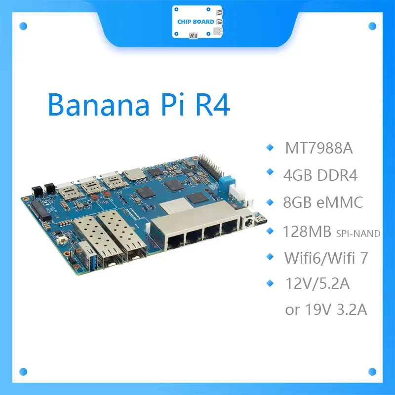 2026 Heet! Banana Pi BPI R4 Wi - Bananapi Bpi R4 Wifi 7 recensie en prijs