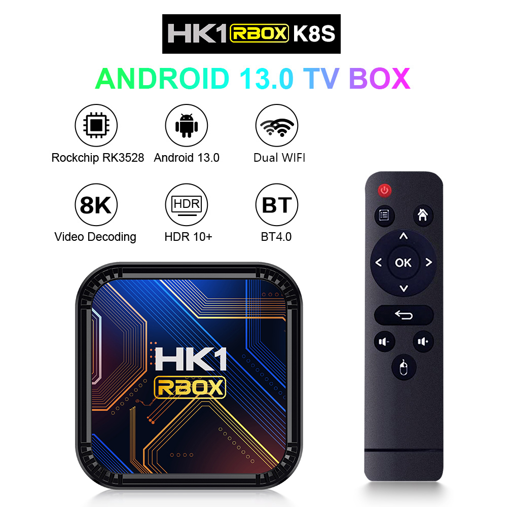 HK1 RBOX K8S Android 13 TV Box - Radxa Rock 5B 16Gb recensie en prijs
