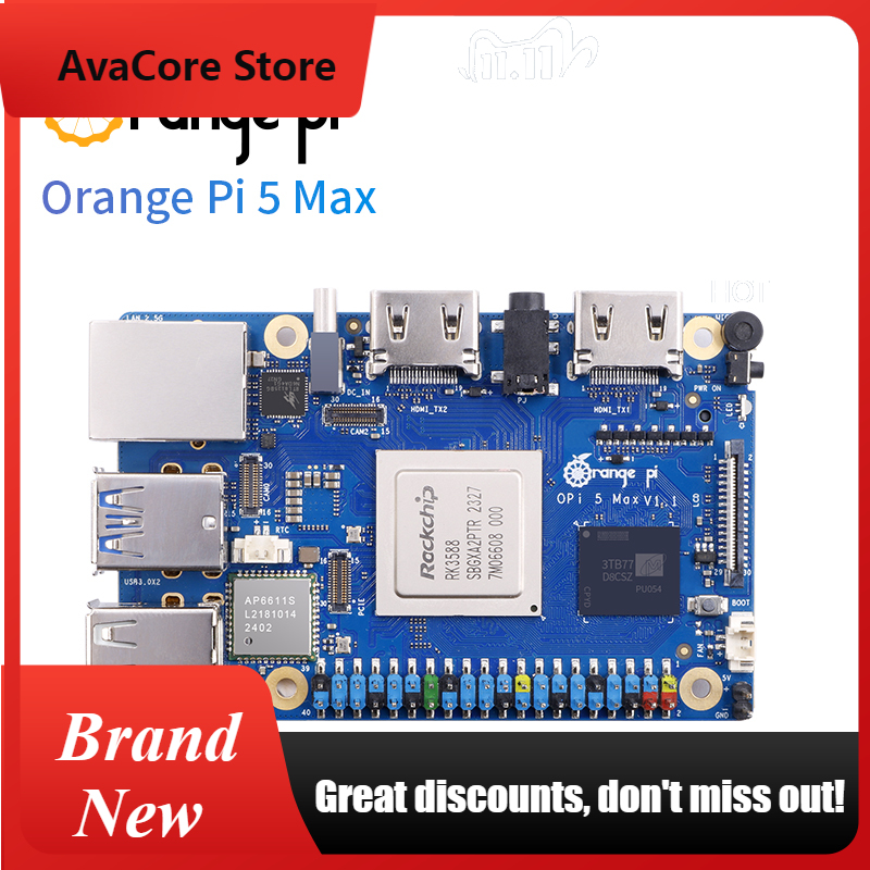 AvaCoreOrangePi 5 Max 16GB met - Orange Pi 5 Max Rk3588 recensie en prijs